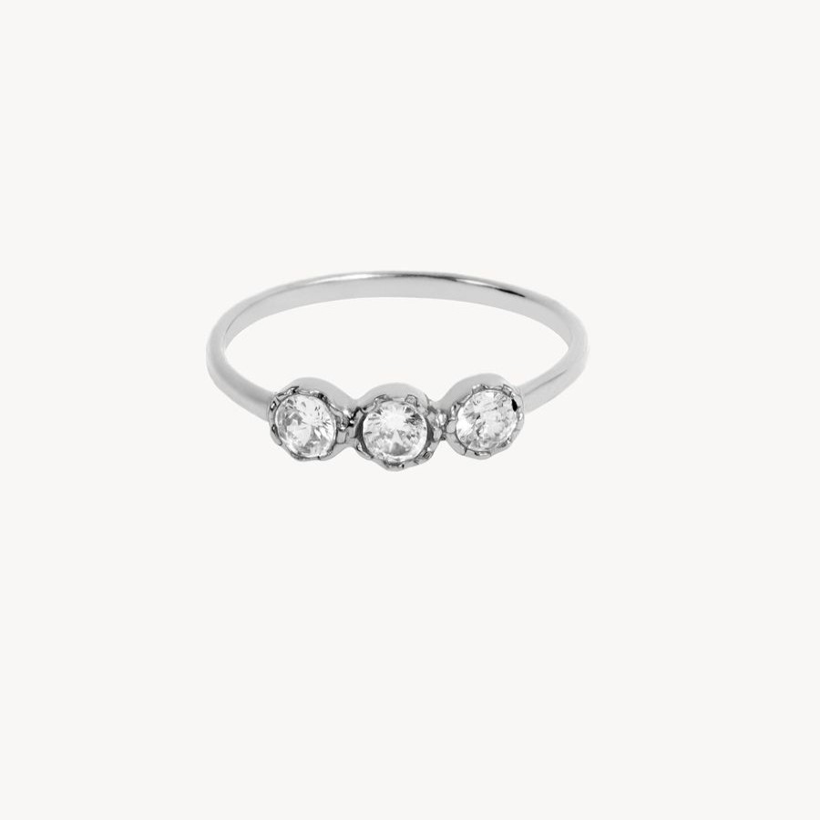 Joyas moncollierbcn | Lucy Anillo Plata