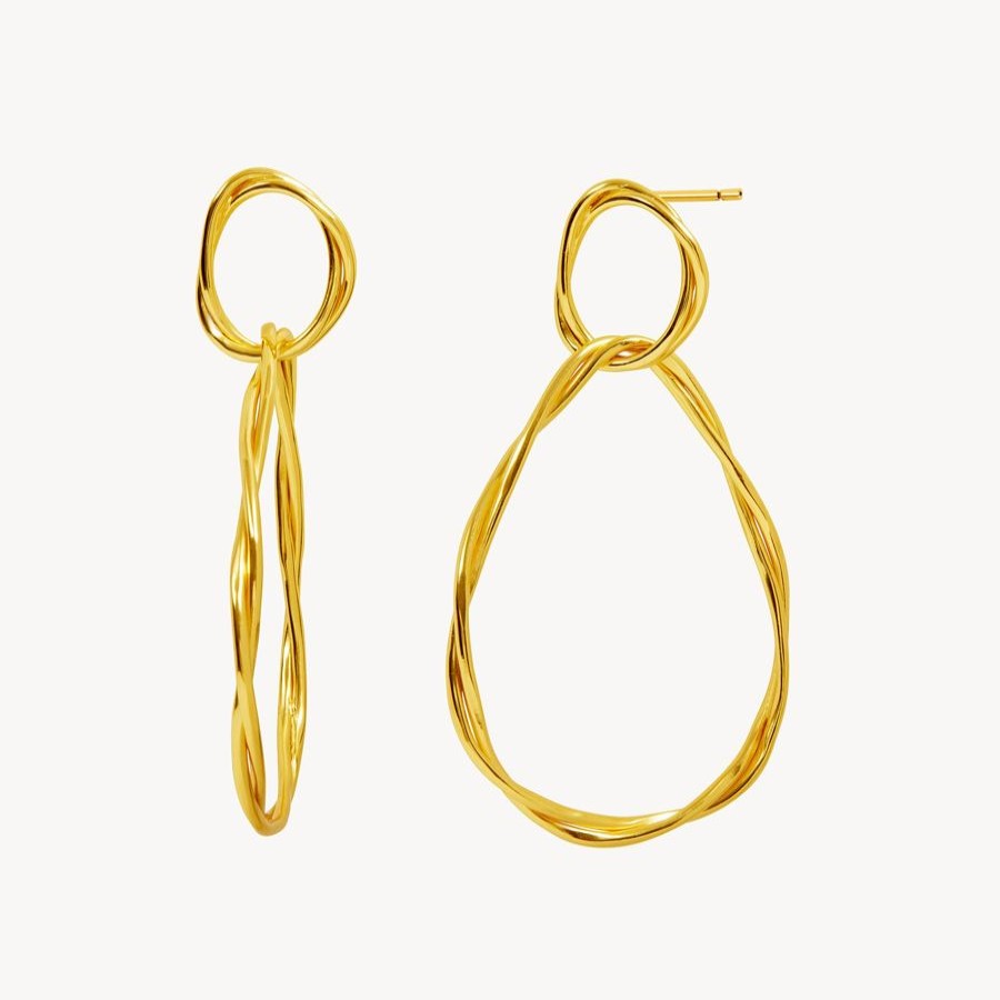 Joyas moncollierbcn | Kite Pendiente Oro