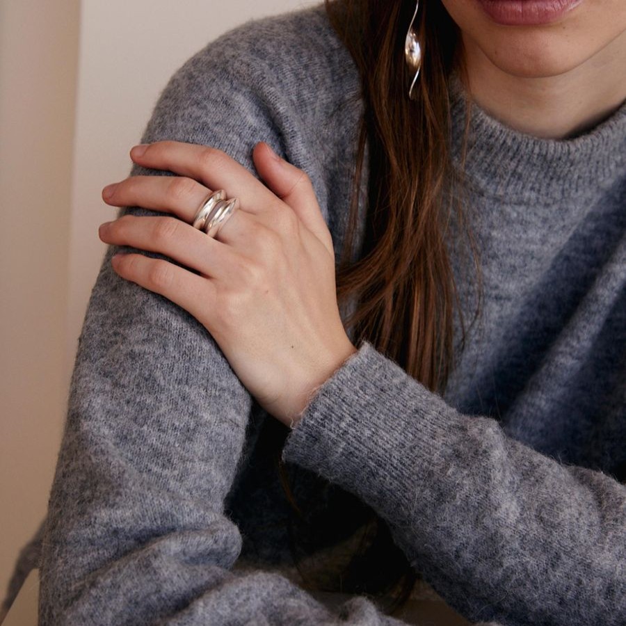 Joyas moncollierbcn | Gaia Anillo Plata