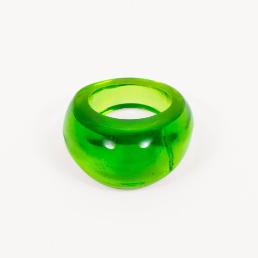 Joyas amrapali | Resine Anillo Verde