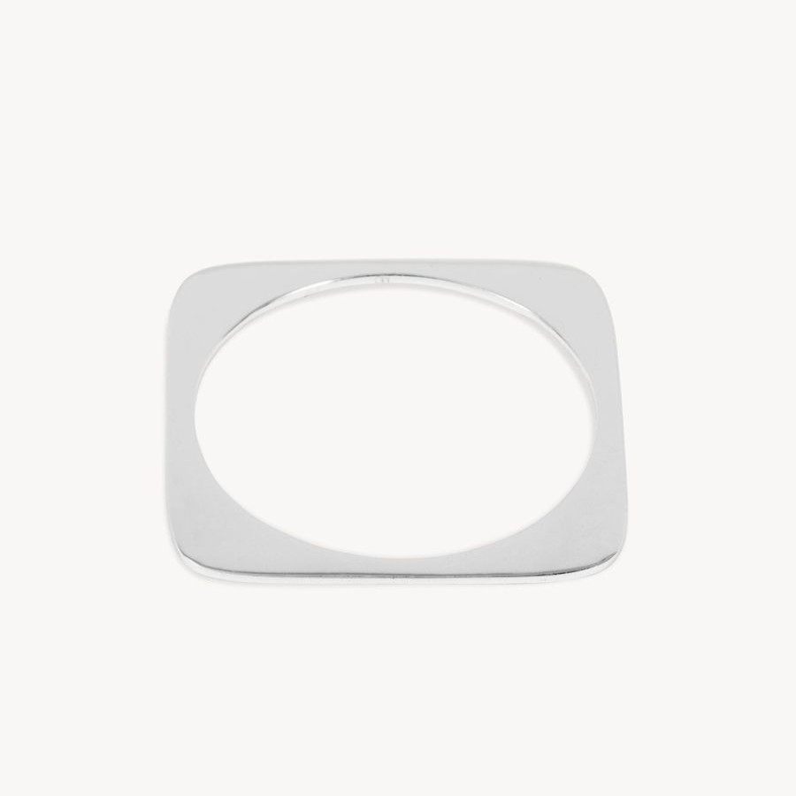 Joyas amrapali | Square Pulsera Plata