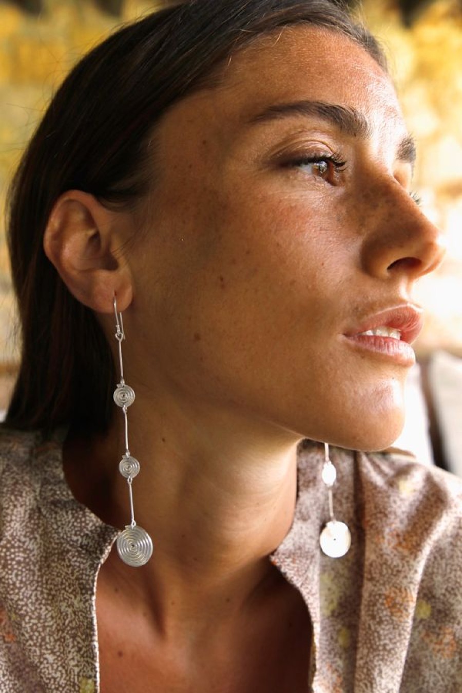 Joyas moncollierbcn | Dayira Pendientes Plata