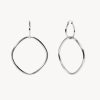 Joyas moncollierbcn | Navona Pendientes Plata