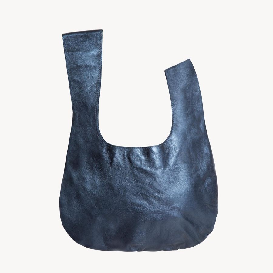 Joyas moncollierbcn | Bolso Tokio Azul Metalizado