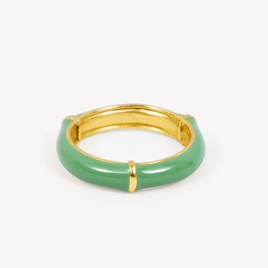 Joyas amrapali | Hoop Anillo - Verde