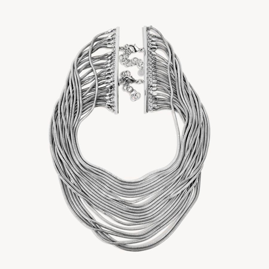 Joyas amrapali | Lana Collar Plata